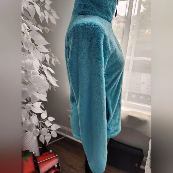 The North Face Osito Aqua Fleece Zip-Up Jacket Womens Small - Picture 6 of 13